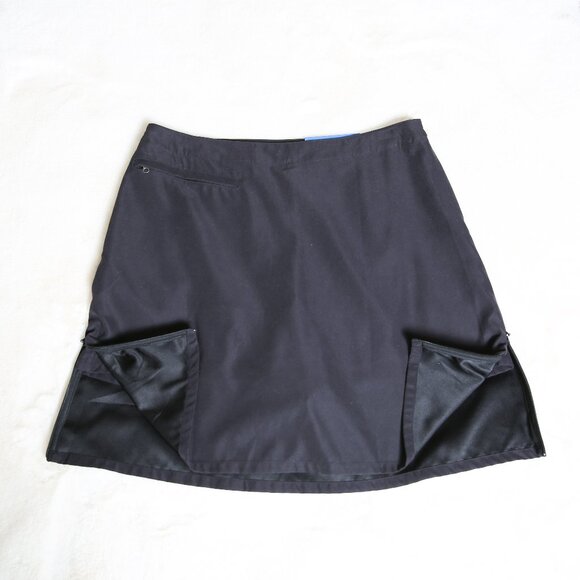 PATAGONIA Black Skort with Zippered Side Slits - NWT - Picture 4 of 12